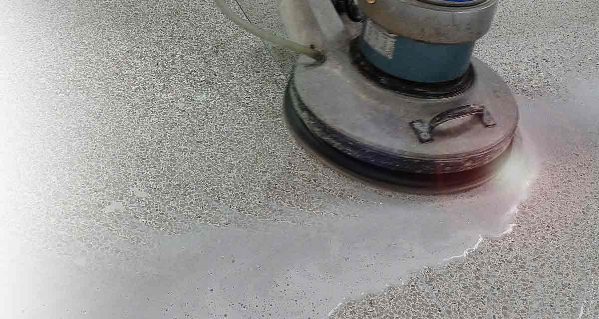 terrazzo polishing