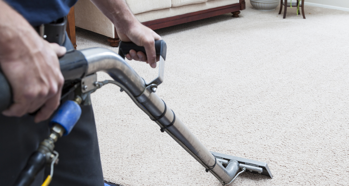 Professional truck mount carpet cleaning