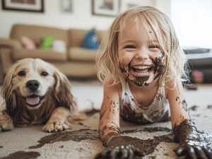 Why Clean Carpets Matter for Kids and Pets